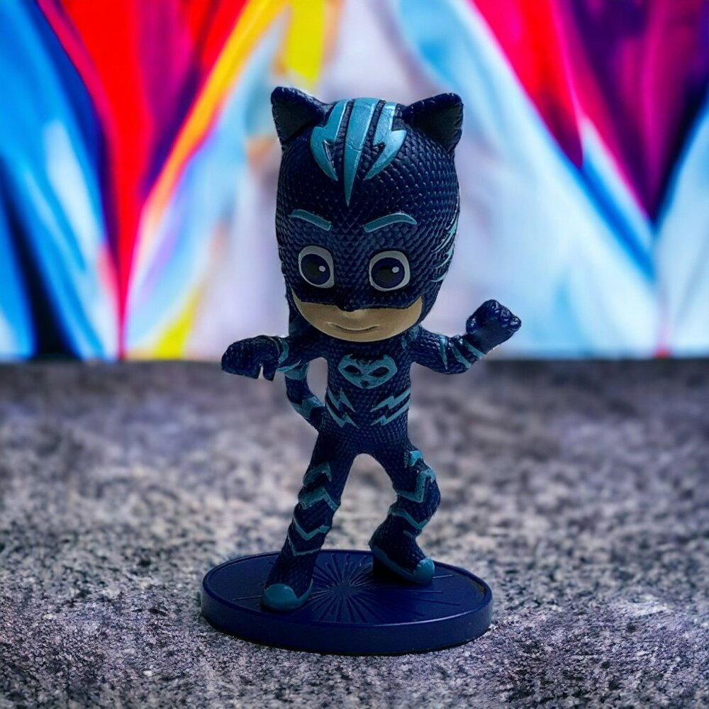 PJ Masks Catboy Cake Topper Figurine Toy Collectible, 3" Tall